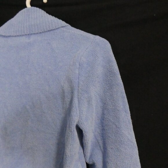 PENMANS | medium | Light Blue Chenille Turtleneck Sweater - Picture 11 of 14